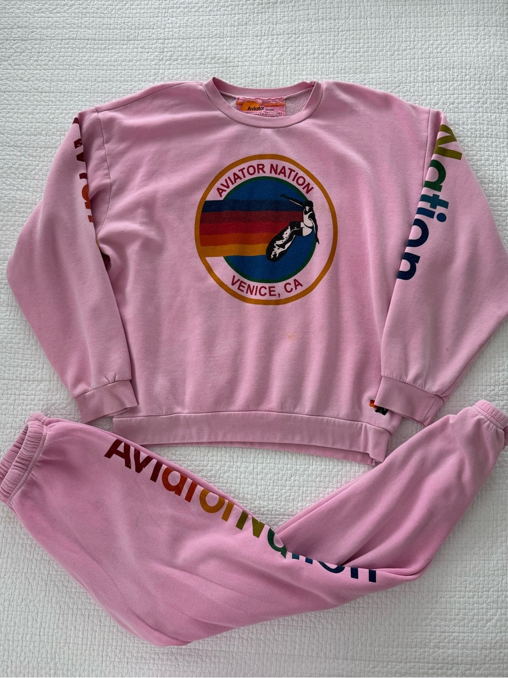 Aviator Nation Pink Matching Set!!!